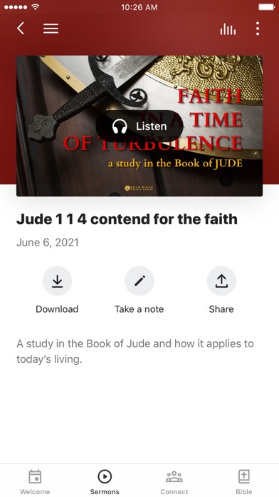 Gold River Calvary Chapel Screenshot