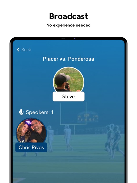 GameMic iPad screenshot 3 - Sports app