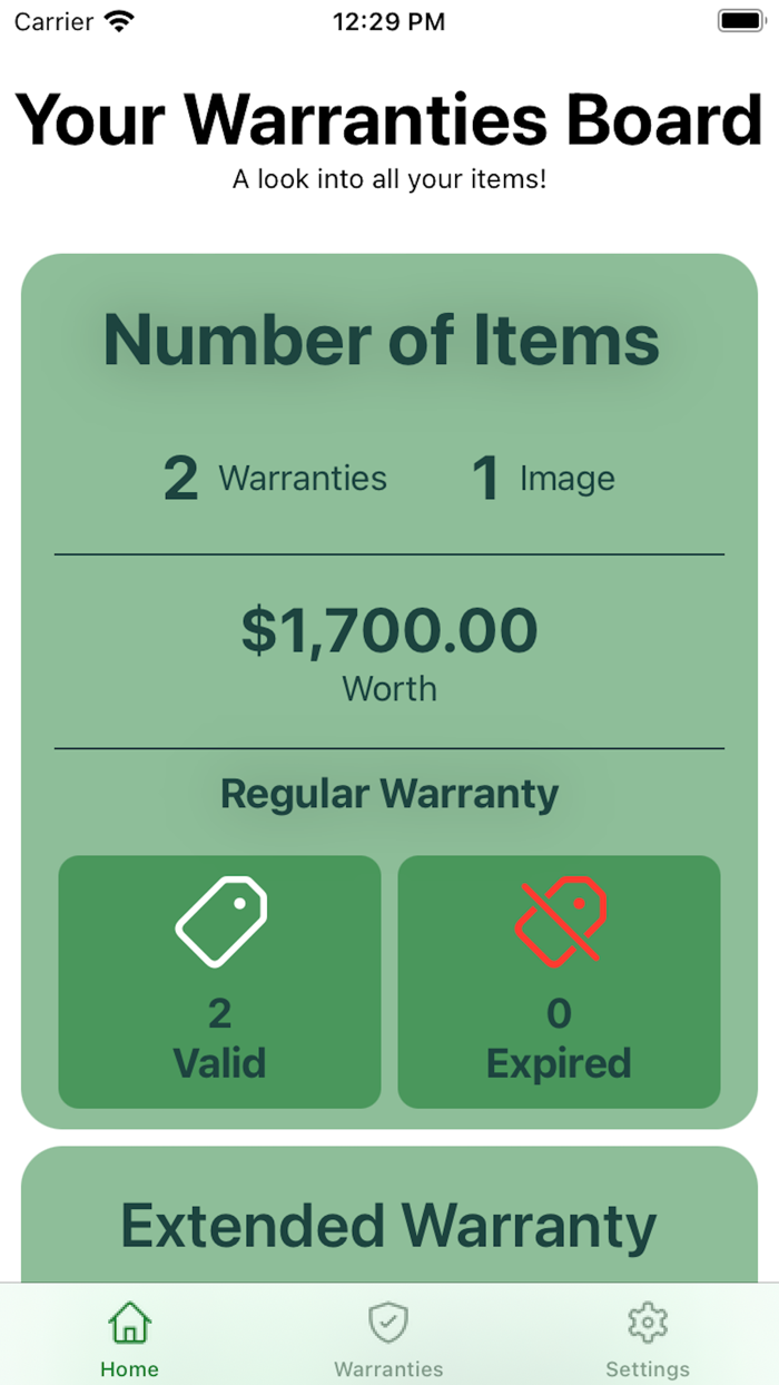 The Warranties