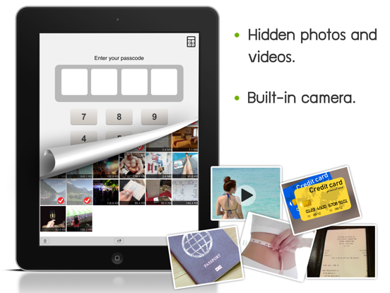 Screenshot #4 pour Private Photos (Calculator%)