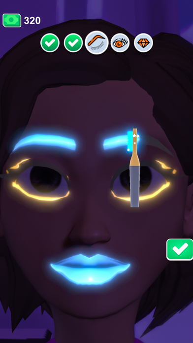 Neon Makeup Screenshot