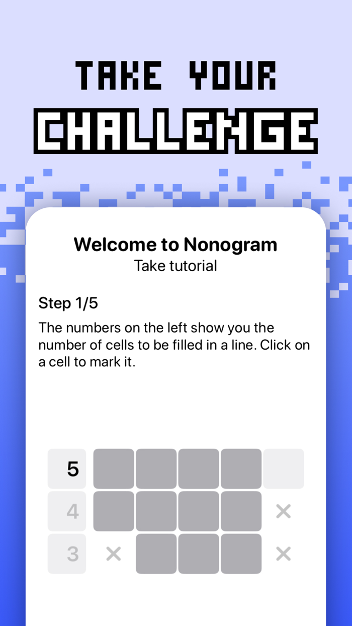 Nonogram — Logic Cross Puzzle