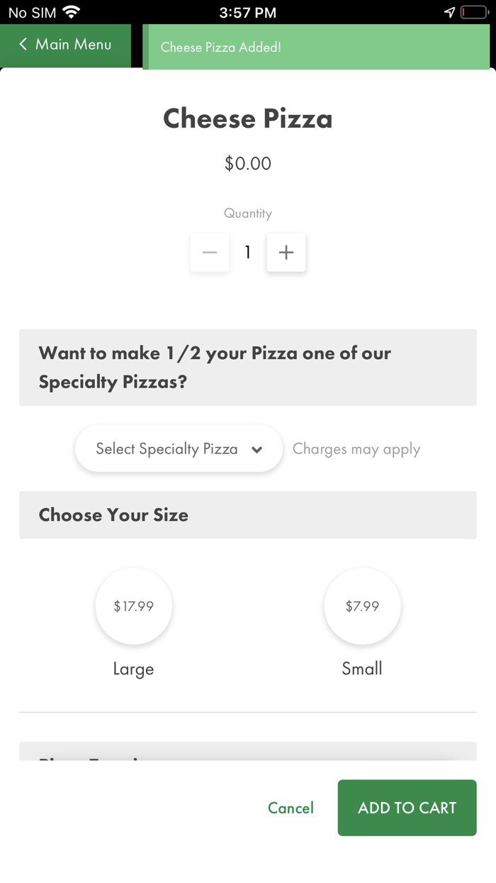 Orlandos Brick Oven Pizza