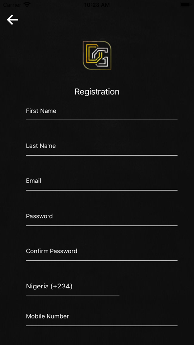 DG Express Cab - Ride-hailing Screenshot