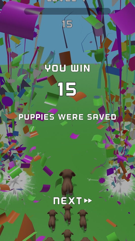 #3. Puppy Run 3D! (iOS) 由: Mohammad Eid
