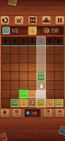 Game screenshot Merge Numbers : Wooden edition mod apk