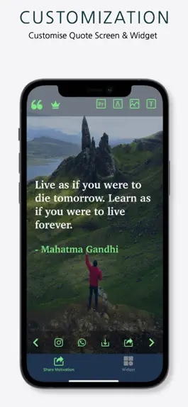 Game screenshot Motivation Quotes App - Widget apk