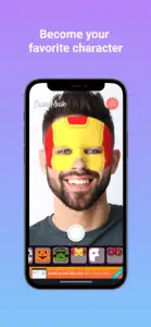 Face Mask - Augmented Reality screenshot #2 for iPhone