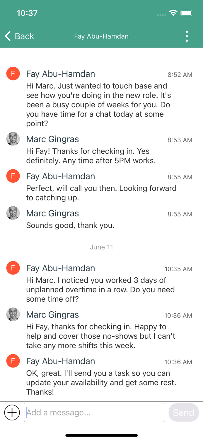 WorkForce Experience