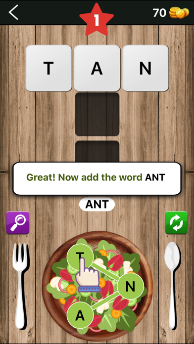 Screenshot #1 pour Word Salad - Letters Connect