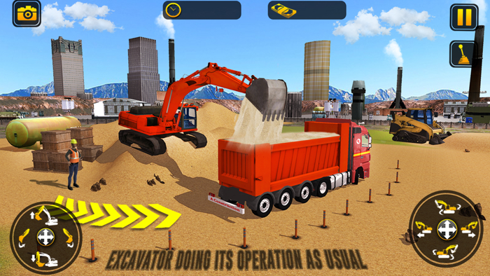 Construction Driving Simulator