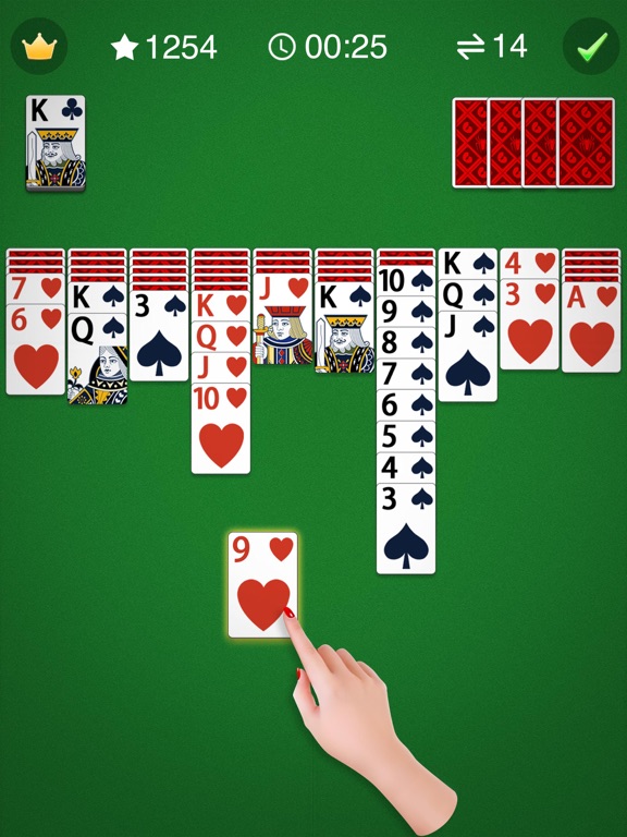 Spider Solitaire (by MobilityWare) - free offline solitaire card game for  Android and iOS - gameplay 