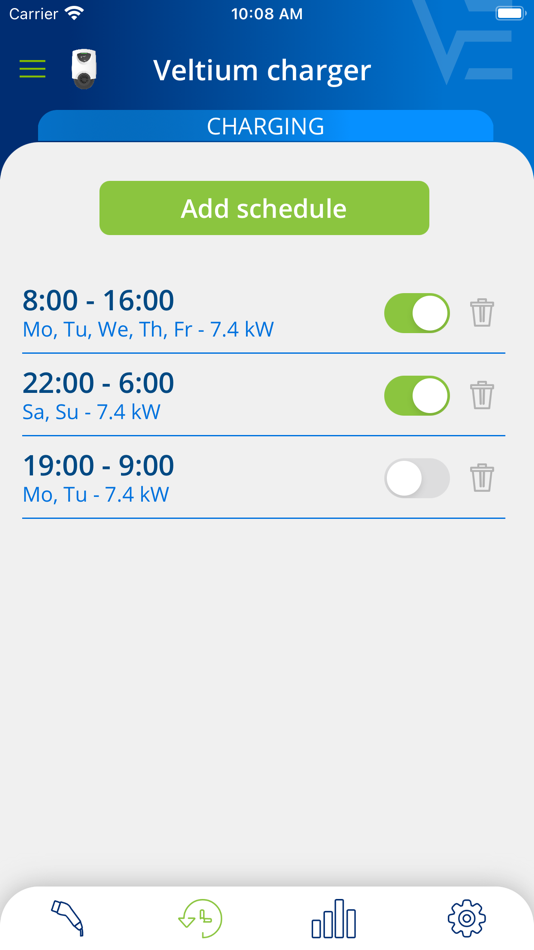 #5. Veltium (iOS) 由: Veltium Smart Chargers