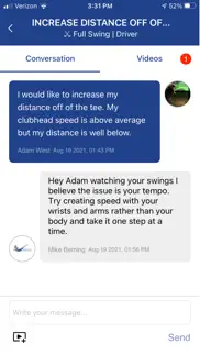 mike berning golf academy iphone screenshot 3