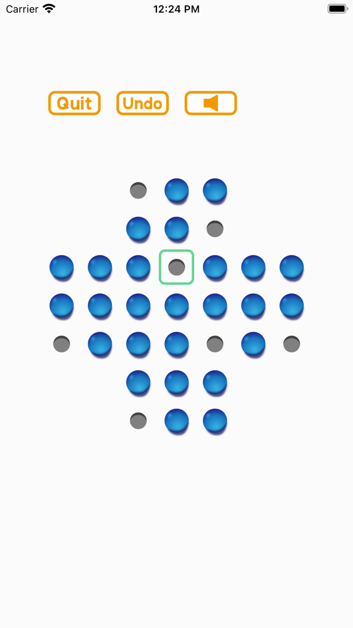 Peg Solitaire  Puzzle Game