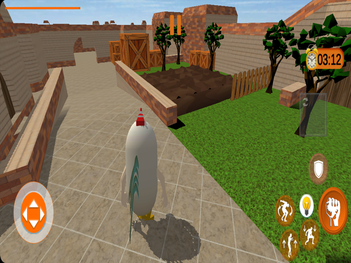 Gun Shooting Chicken War Games