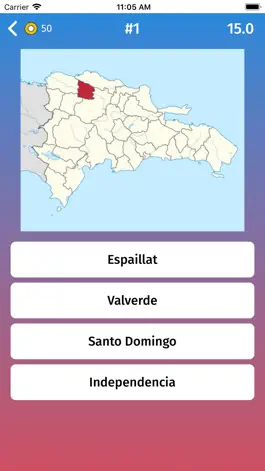 Game screenshot Dominican Republic: Map Quiz hack