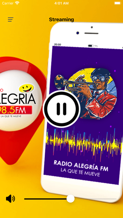 Screenshot #1 pour Radio Alegría 98.5 FM