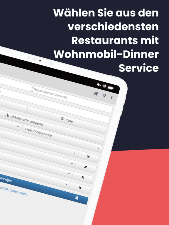Screenshot #5 pour Wohnmobil Dinner App