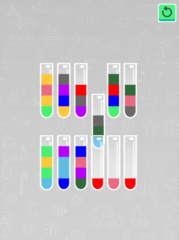 Artist Sort 3D - Water Stack