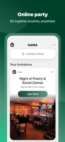 Game screenshot Gama: Group Voice Chat & Games mod apk