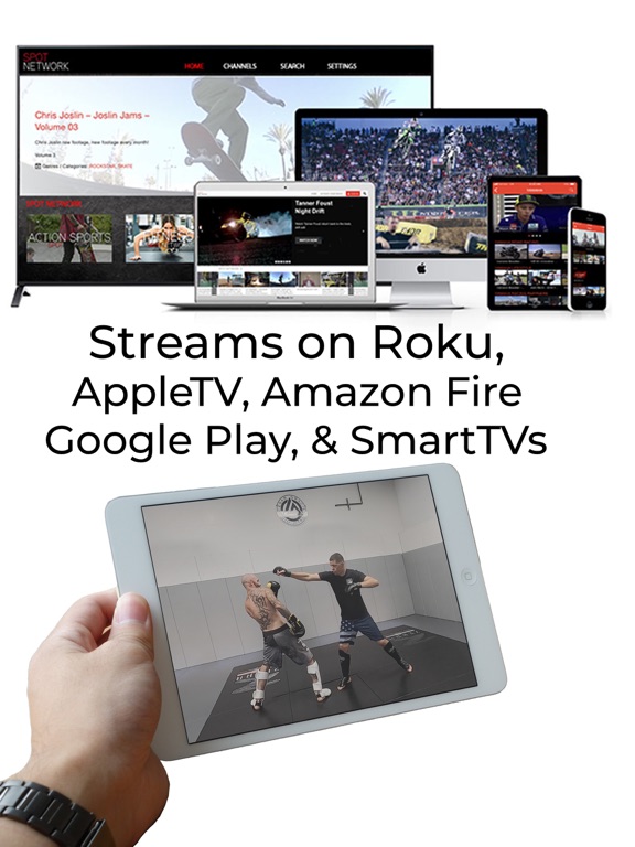 Spot Network iPad screenshot 6 - Entertainment app