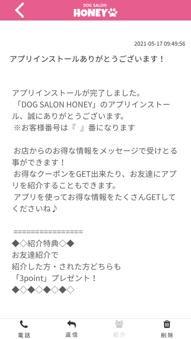 DOGSALON HONEY Screenshot