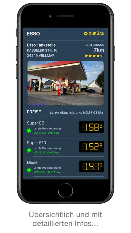 Sprit Widget -die neue TankApp screenshot 4 of 10