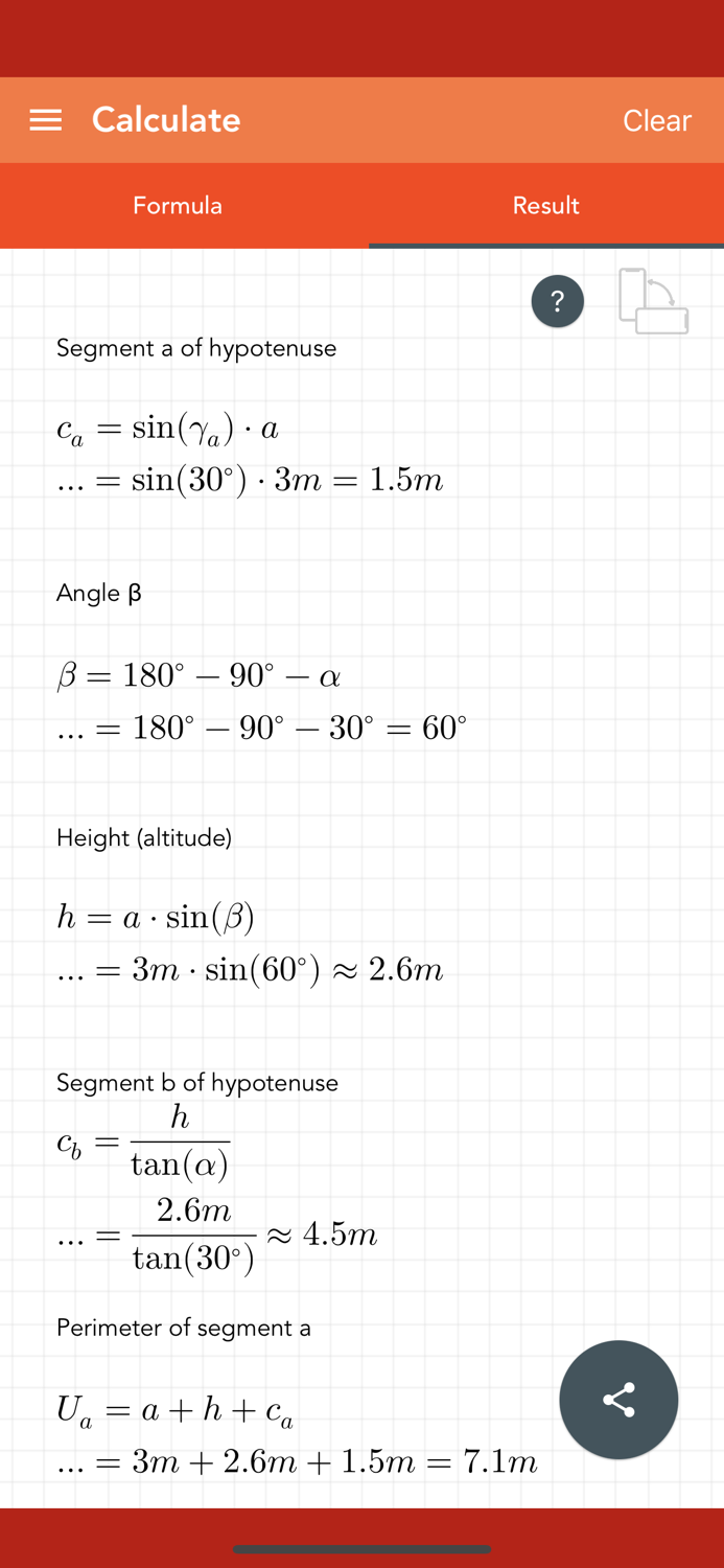Solve Right Triangle