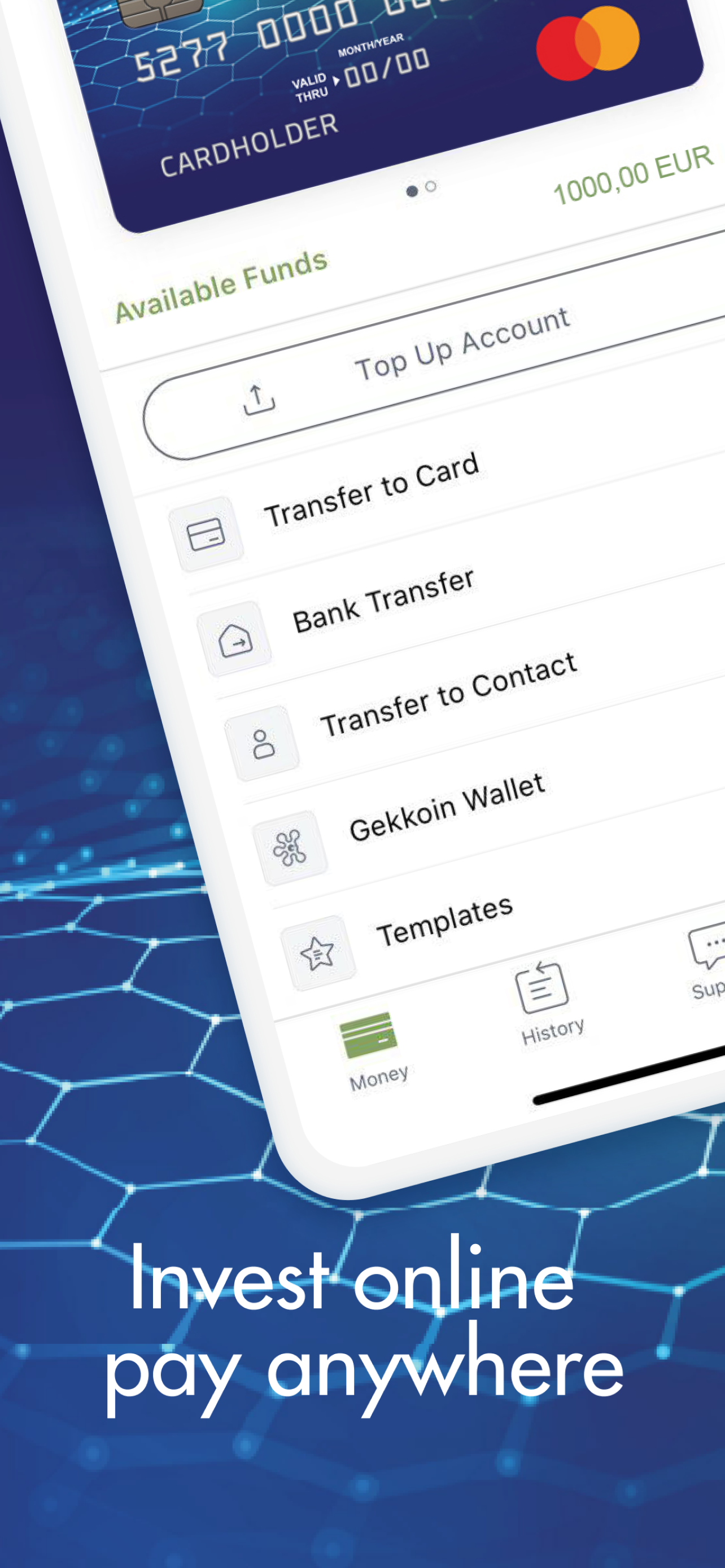 Gekkard: Prepaid Card & Wallet
