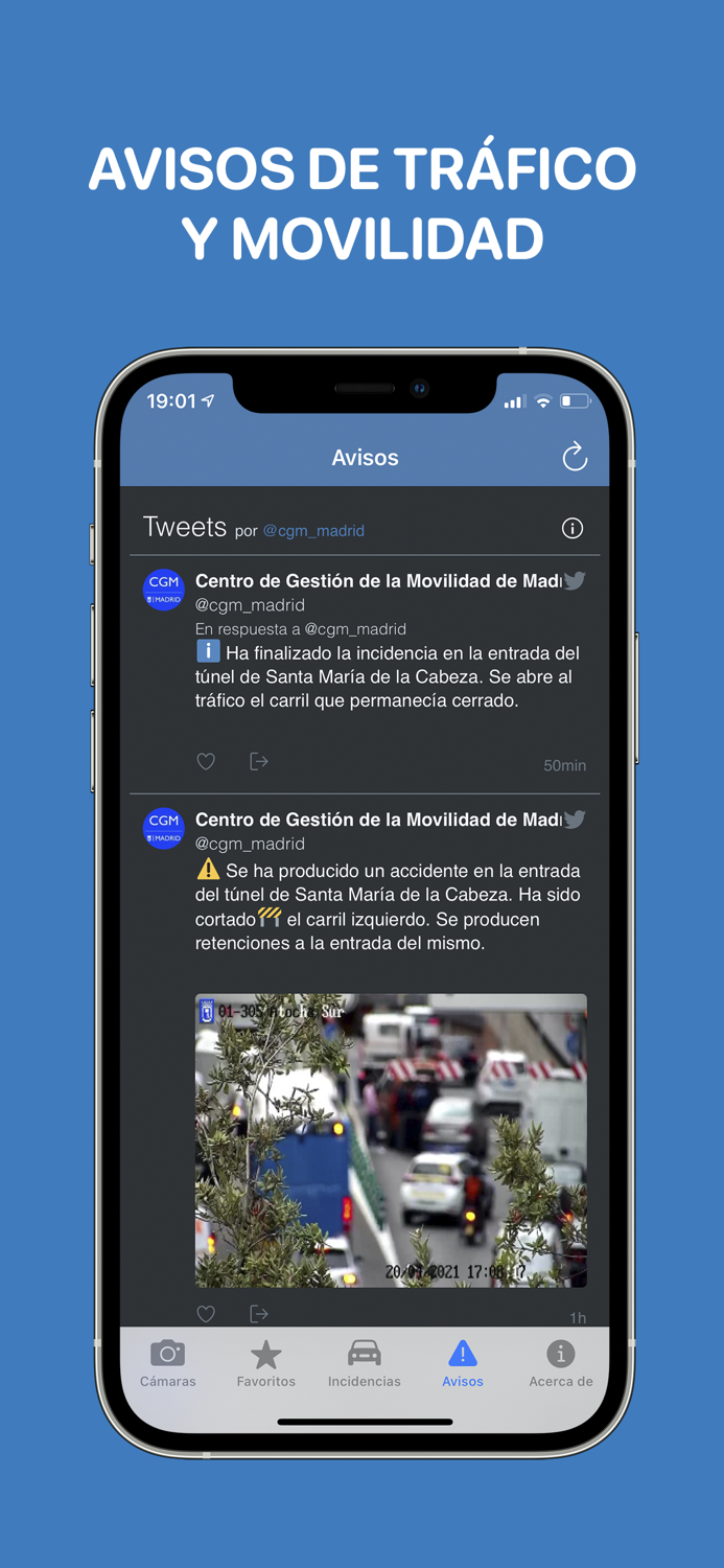 MadInfo-Incidences and cameras