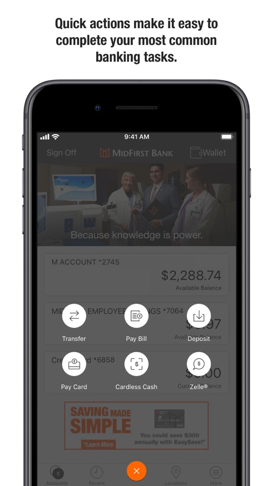 #5. MidFirst Bank Mobile (iOS) 由: MidFirst Bank