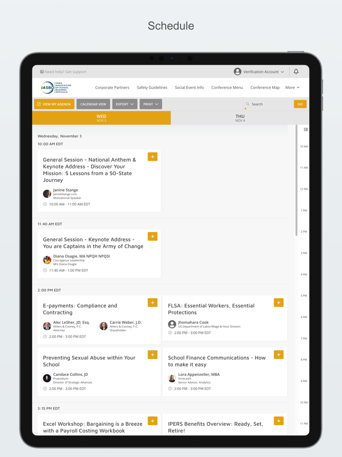 IASBO Fall 2021 Conference