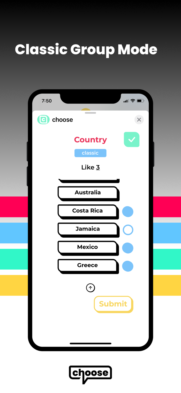 CHOOSE Make Decisions Easier