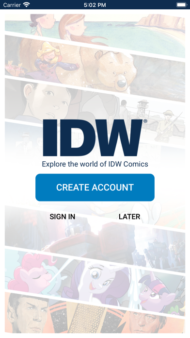 IDW Digital Comics Experience Screenshot