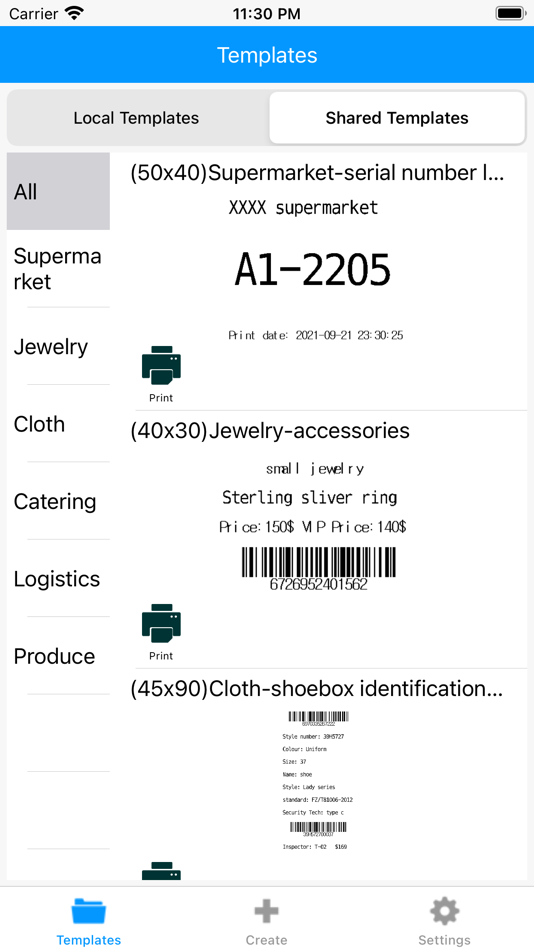 #1. MyLabel (iOS) Podle: XIAMEN KAICONG ELECTRONIC TECHNOLOGY CO., LTD