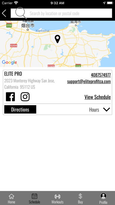 Elite Pro Fitness Screenshot