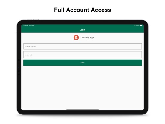 Wallace Hardware Logistics iPad screenshot