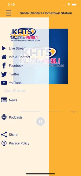 Game screenshot KHTS Radio apk