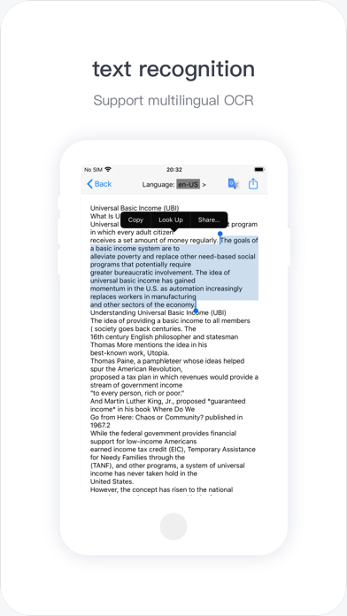 Scan - Document Scanner App Screenshot
