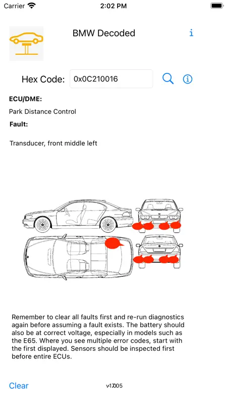 Fault Code Library screenshot 3 of 4