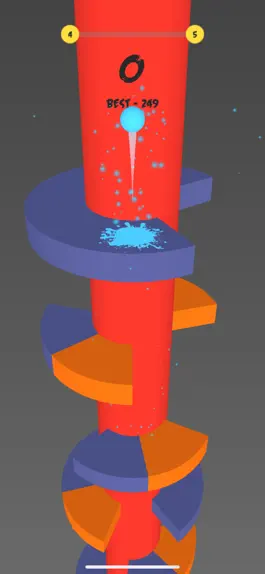 Game screenshot Helix Jump Ball - Jump Ball 3D hack