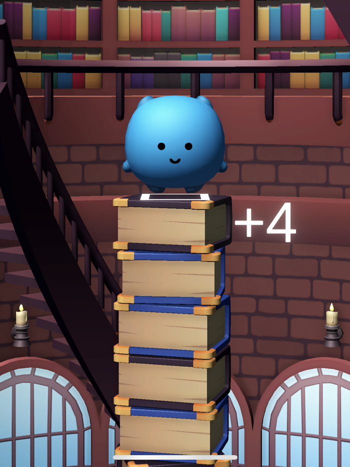 Bloo Jump - Game for bookworms