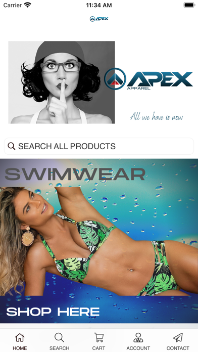 Apex Apparel Screenshot