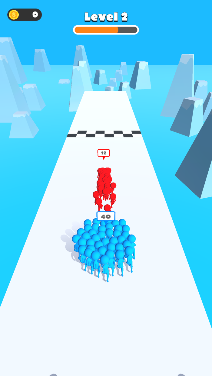 Count Runner 3D -Collect Crowd