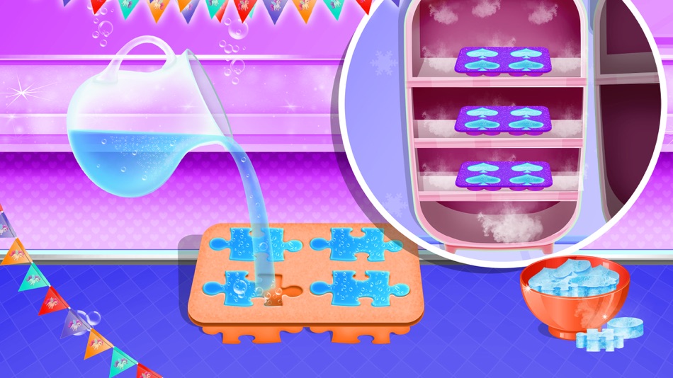 #4. Frozen Unicorn Slush Maker (iOS) 由: Haroon Mehmood