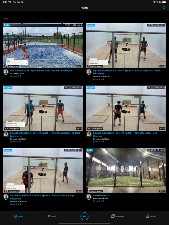 Screenshot #4 pour Racketcam