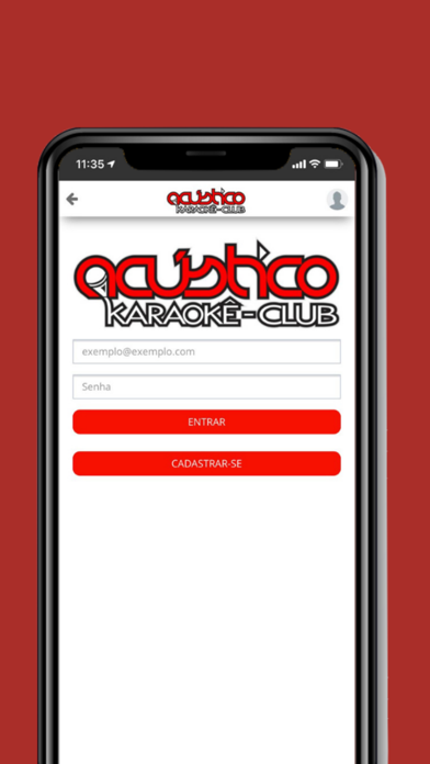 Acústico Karaokê Screenshot