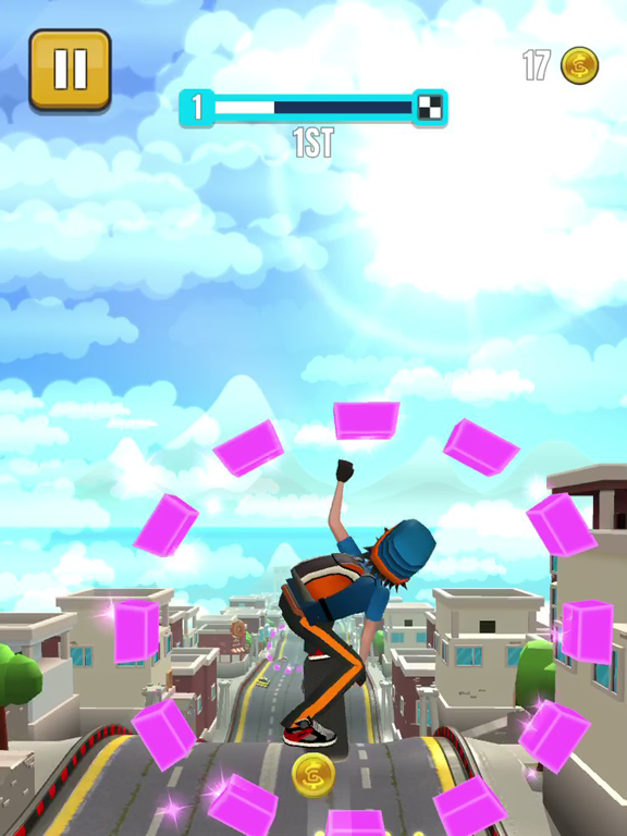 Screenshot #4 pour Faily Skater Street Racer