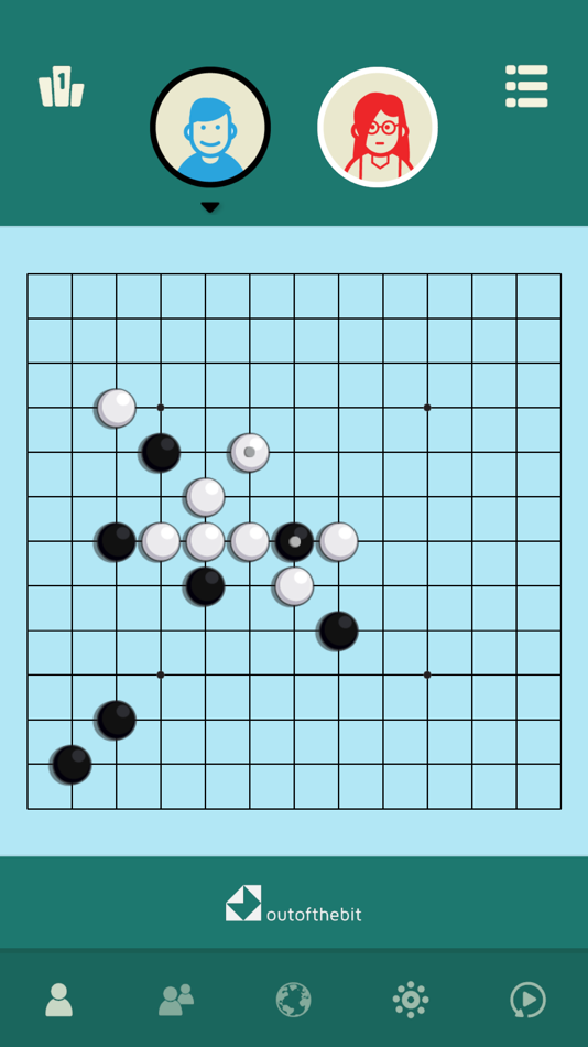 #8. Five In a Row - Gomoku (iOS) โดย: OutOfTheBit Ltd